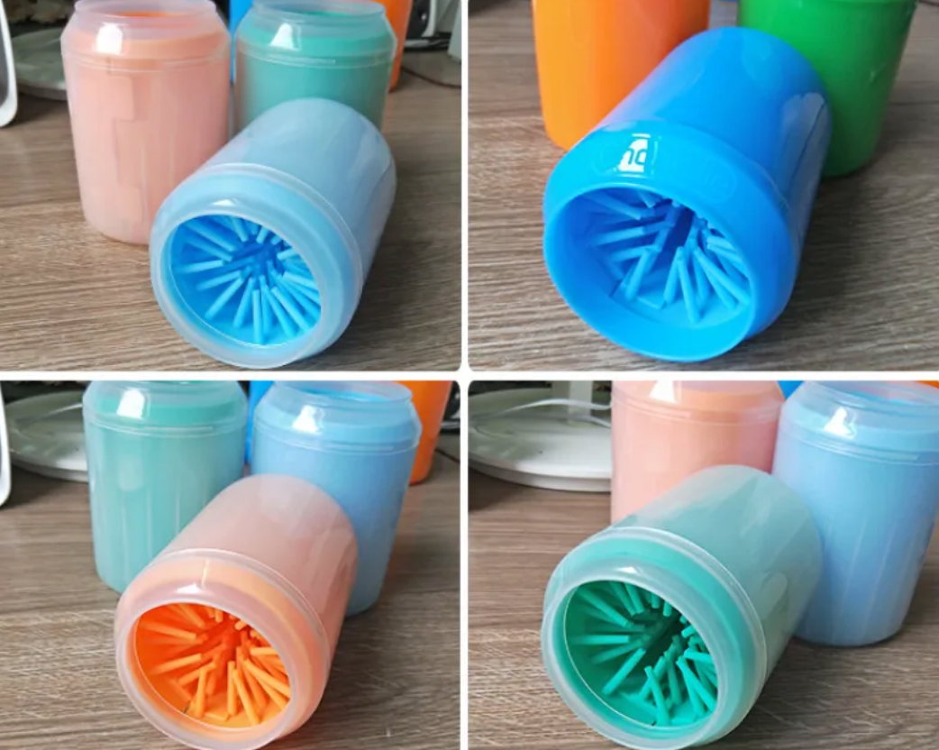 The Frenchie Paw Cleaner Cup — Portable Silicone Paw Washer