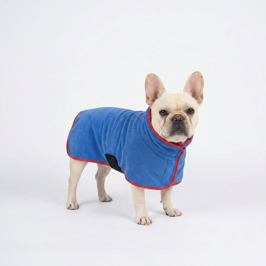 The Frenchie Drying Robe — Super-Absorbent Microfiber Bath Robe
