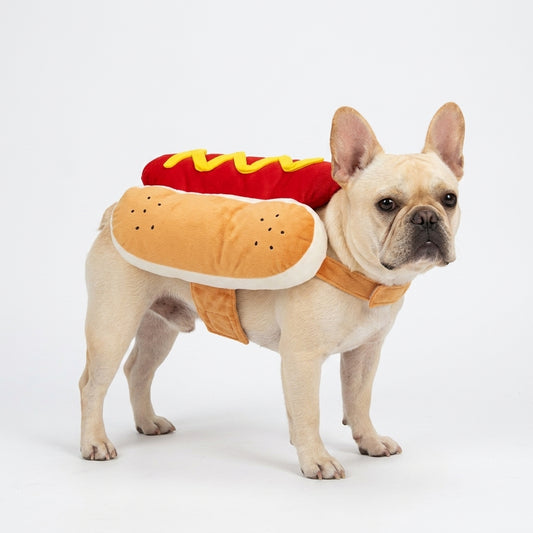 The Frenchie Hot Dog Costume — Plush Halloween Classic