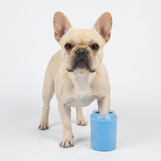 The Frenchie Paw Cleaner Cup — Portable Silicone Paw Washer