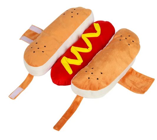 The Frenchie Hot Dog Costume — Plush Halloween Classic