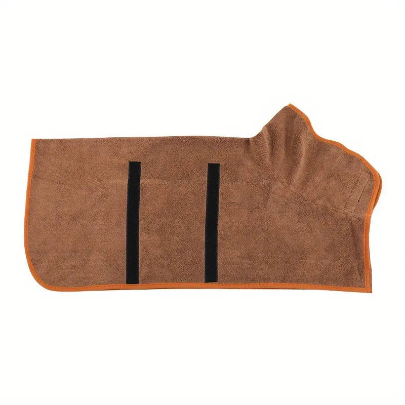 The Frenchie Drying Robe — Super-Absorbent Microfiber Bath Robe
