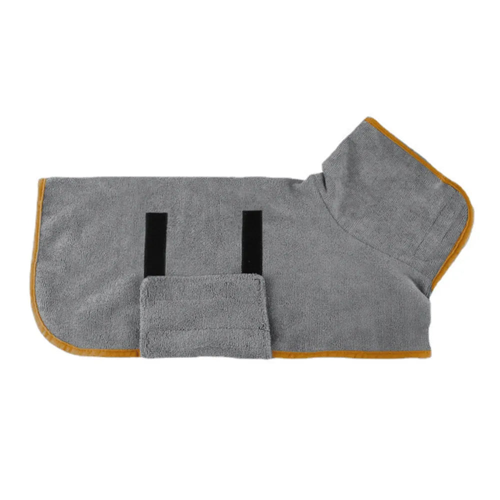 The Frenchie Drying Robe — Super-Absorbent Microfiber Bath Robe