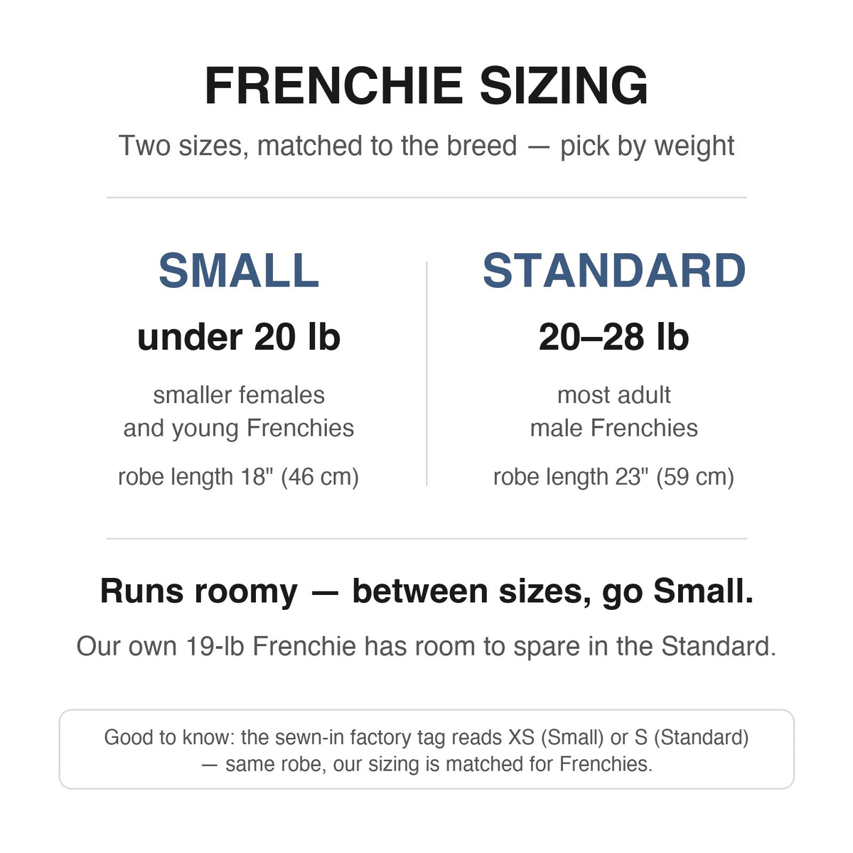 The Frenchie Drying Robe — Super-Absorbent Microfiber Bath Robe