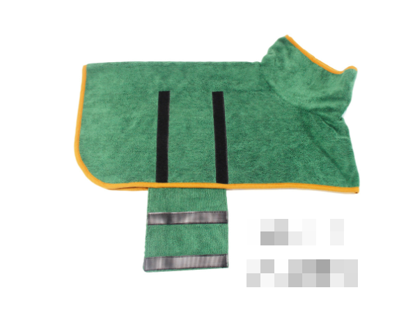 The Frenchie Drying Robe — Super-Absorbent Microfiber Bath Robe